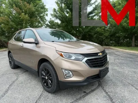 Beige 2019 Chevrolet Equinox LT for sale in Indianapolis, IN