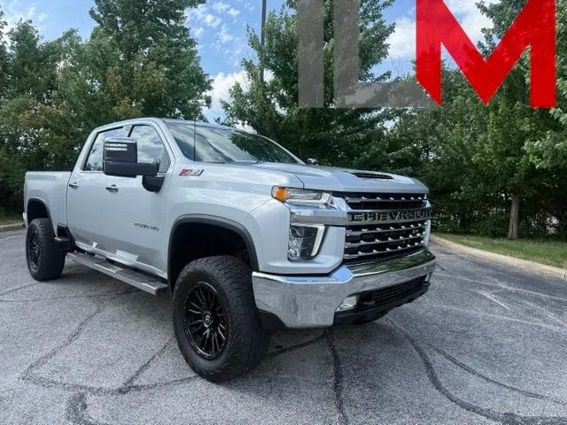 Silver 2021 Chevrolet Silverado 2500HD LTZ for sale in Indianapolis, IN
