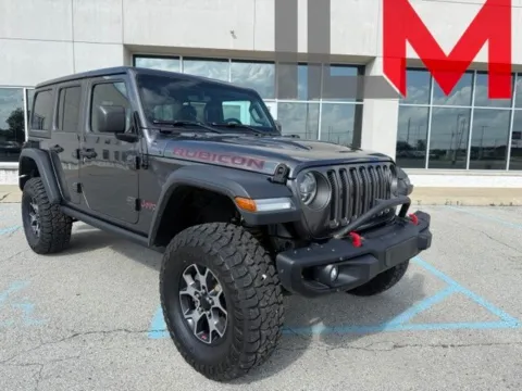 Gray 2018 Jeep Wrangler Unlimited Rubicon for sale in Indianapolis, IN