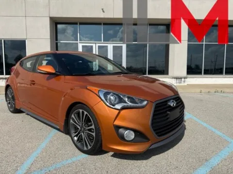 Orange 2016 Hyundai Veloster Turbo for sale in Indianapolis, IN