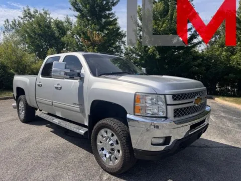 Silver 2014 Chevrolet Silverado 3500HD LTZ for sale in Indianapolis, IN