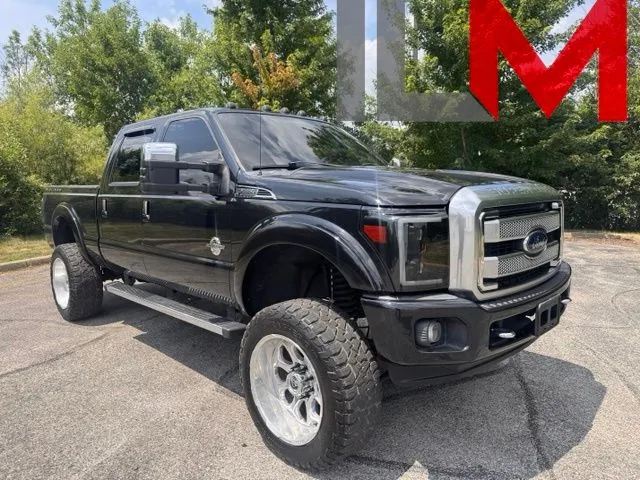 Black 2015 Ford F-350SD Platinum for sale in Indianapolis, IN