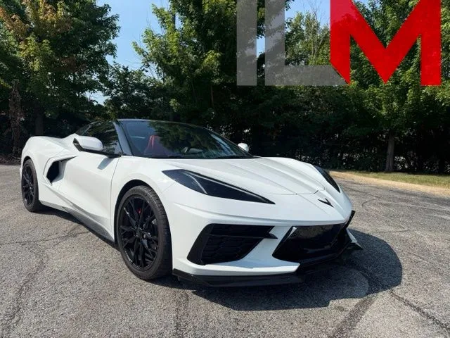White 2025 Chevrolet Corvette Stingray for sale in Indianapolis, IN