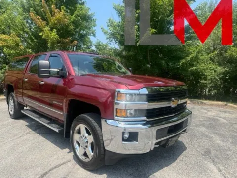 Red 2015 Chevrolet Silverado 2500HD LTZ for sale in Indianapolis, IN