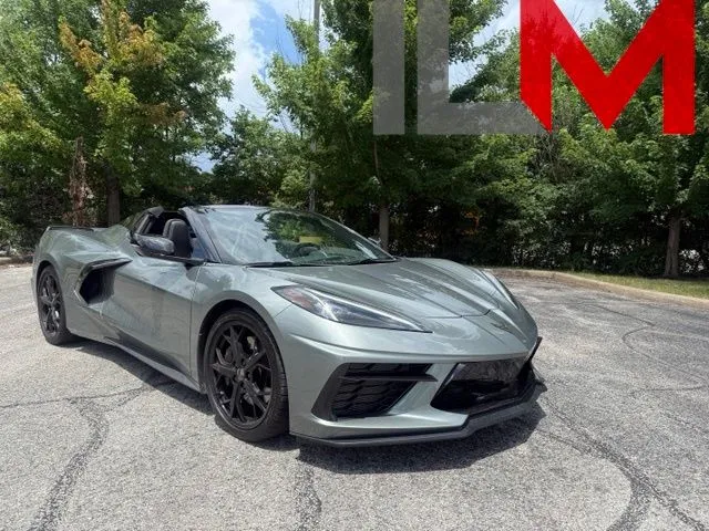 Gray 2022 Chevrolet Corvette Stingray for sale in Indianapolis, IN