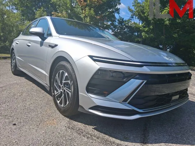 Silver 2026 Hyundai Sonata Hybrid Blue for sale in Indianapolis, IN