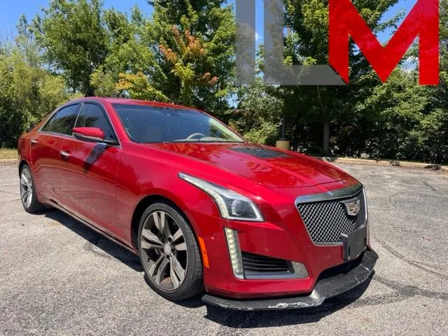 Red 2016 Cadillac CTS 3.6L Twin Turbo V-Sport Premium for sale in Indianapolis, IN