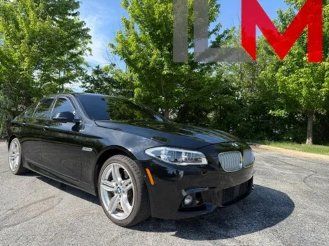 Black 2015 BMW 5 Series 550i xDrive for sale in Indianapolis, IN