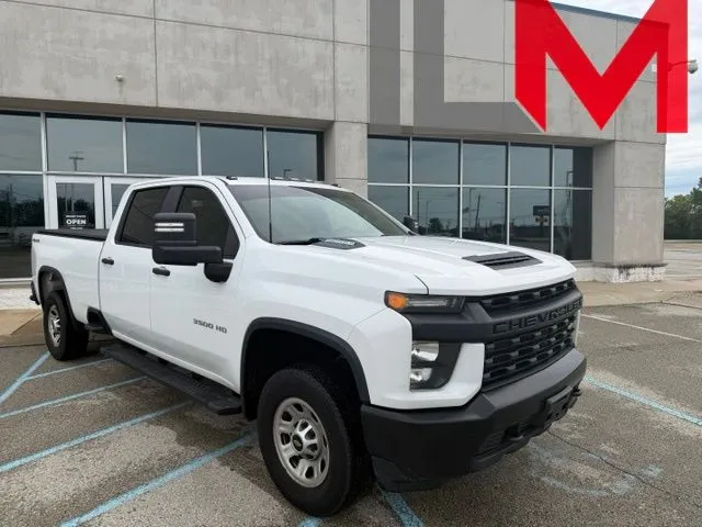 White 2020 Chevrolet Silverado 3500 HD Work Truck for sale in Indianapolis, IN