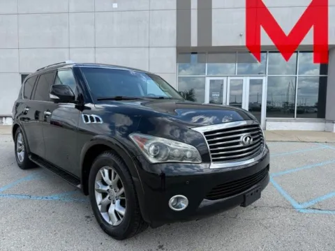 Black 2012 INFINITI QX56 for sale in Indianapolis, IN
