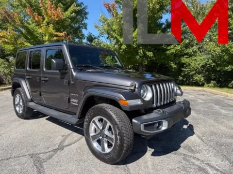 Gray 2018 Jeep Wrangler Unlimited Sahara for sale in Indianapolis, IN
