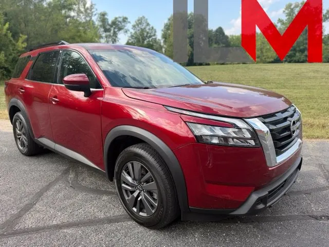 Red 2023 Nissan Pathfinder SV for sale in Indianapolis, IN