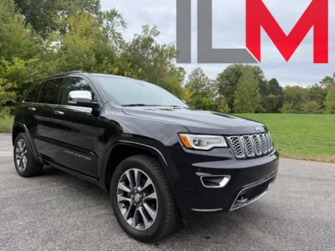 Black 2018 Jeep Grand Cherokee Overland for sale in Indianapolis, IN