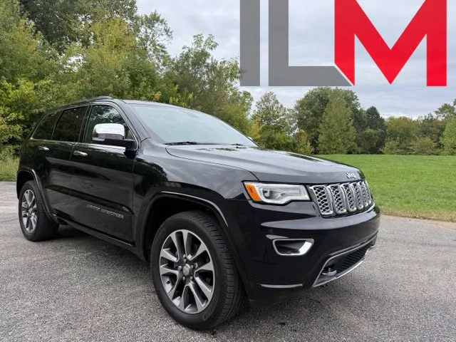 Black 2018 Jeep Grand Cherokee Overland for sale in Indianapolis, IN