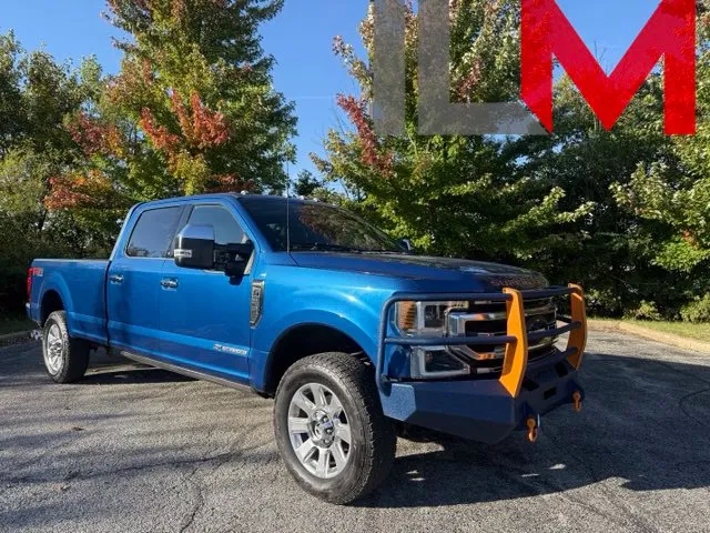 Blue 2022 Ford F-350SD Platinum for sale in Indianapolis, IN