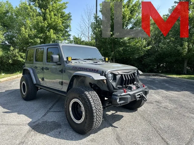 Gray 2019 Jeep Wrangler Unlimited Rubicon for sale in Indianapolis, IN