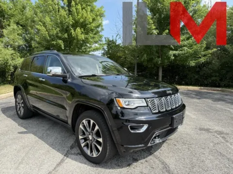 Black 2017 Jeep Grand Cherokee Overland for sale in Indianapolis, IN