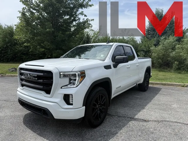 White 2021 GMC Sierra 1500 Elevation for sale in Indianapolis, IN