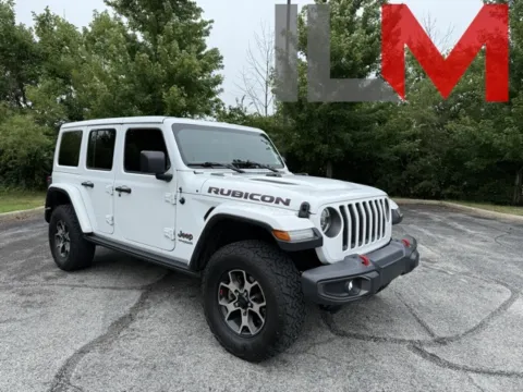 White 2021 Jeep Wrangler Unlimited Rubicon for sale in Indianapolis, IN