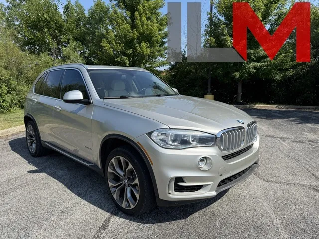 Silver 2016 BMW X5 xDrive35i for sale in Indianapolis, IN
