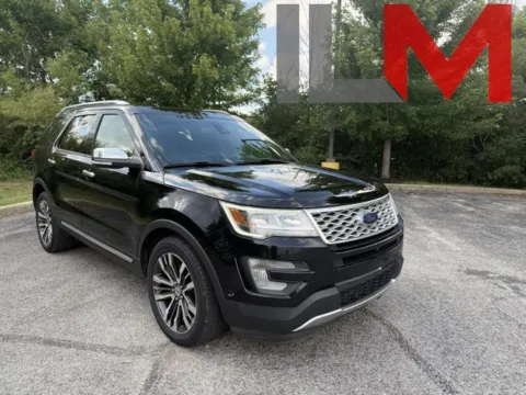 Black 2016 Ford Explorer Platinum for sale in Indianapolis, IN
