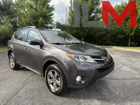 Black 2015 Toyota RAV4 XLE for sale in Indianapolis, IN
