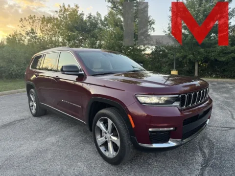 Red 2021 Jeep Grand Cherokee L Limited for sale in Indianapolis, IN