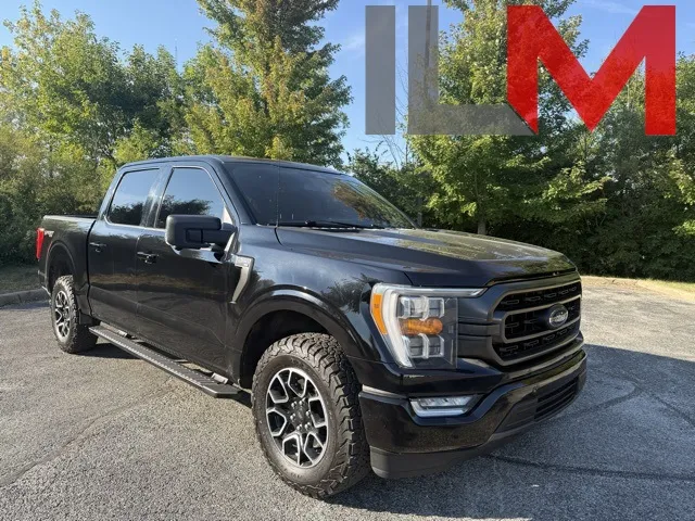 Black 2021 Ford F-150 XLT for sale in Indianapolis, IN
