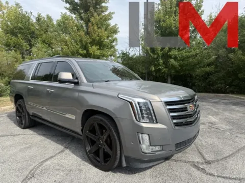 Brown 2017 Cadillac Escalade ESV Platinum Edition for sale in Indianapolis, IN