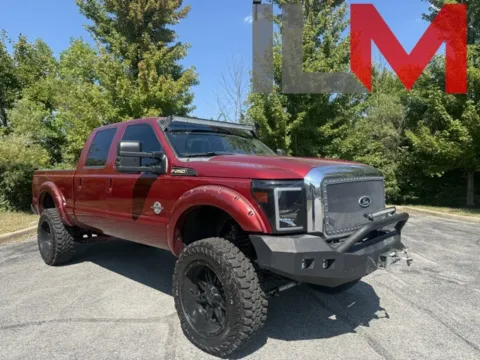 Red 2015 Ford F-250SD Lariat for sale in Indianapolis, IN