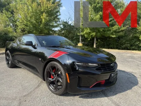 Black 2021 Chevrolet Camaro 1LT for sale in Indianapolis, IN
