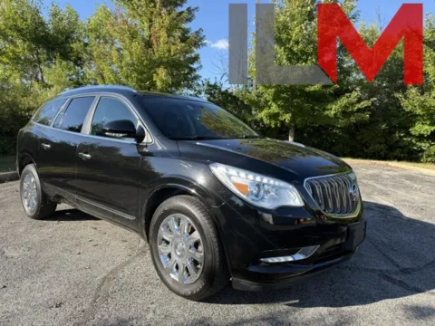 Black 2017 Buick Enclave Leather Group for sale in Indianapolis, IN