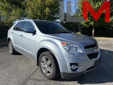 Silver 2015 Chevrolet Equinox LTZ for sale in Indianapolis, IN