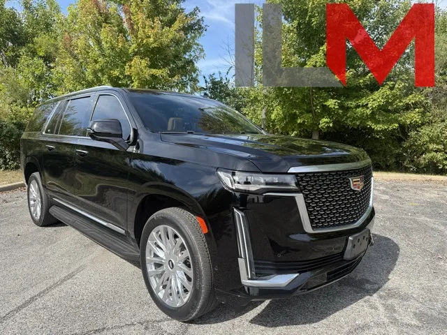 Black 2023 Cadillac Escalade ESV Premium for sale in Indianapolis, IN