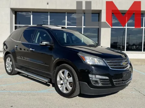 Black 2016 Chevrolet Traverse LTZ for sale in Indianapolis, IN