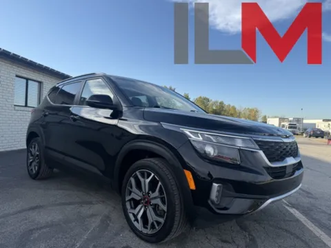 Black 2021 Kia Seltos S for sale in Indianapolis, IN