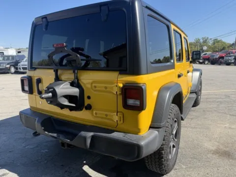 Another view of 2018 Jeep Wrangler Unlimited Sport S for sale in Indianapolis, IN at Indy Luxury Motorsports