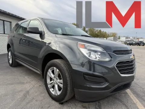Gray 2017 Chevrolet Equinox LS for sale in Indianapolis, IN