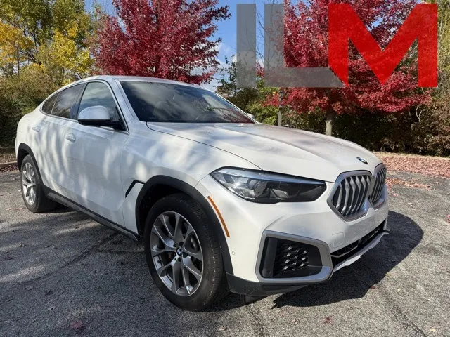 White 2022 BMW X6 xDrive40i for sale in Indianapolis, IN