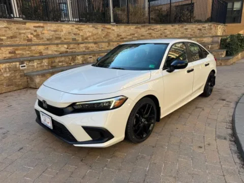White 2022 HONDA CIVIC SPORT for sale in Arlington, VA