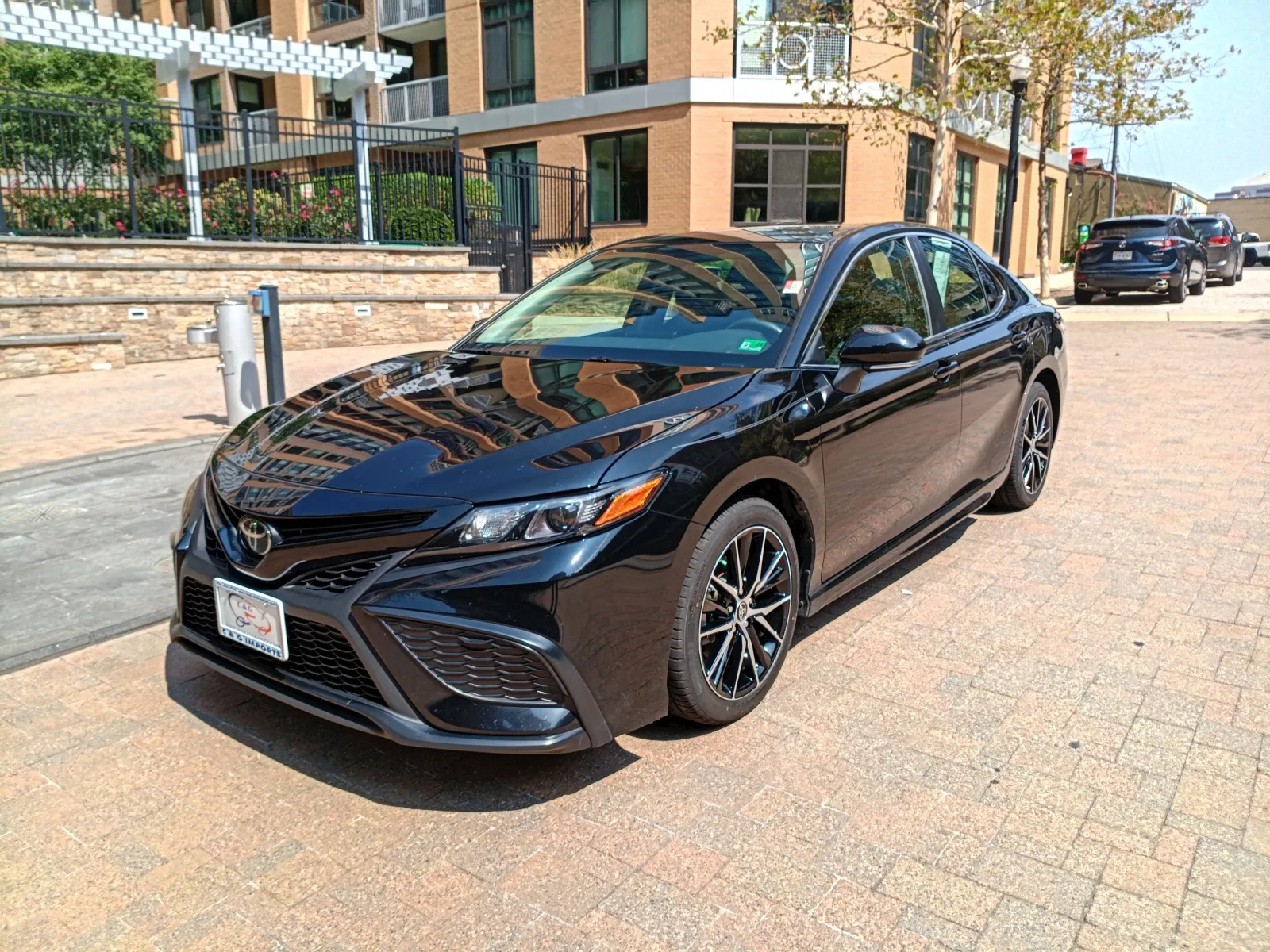 Black 2024 TOYOTA CAMRY SE for sale in Arlington, VA
