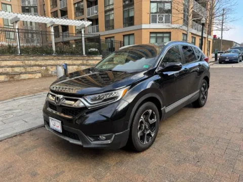 Black 2019 HONDA CR-V TOURING for sale in Arlington, VA