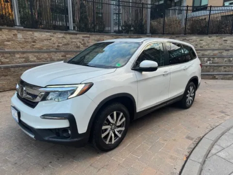 White 2021 HONDA PILOT EX-L for sale in Arlington, VA
