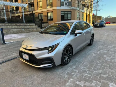 Silver 2021 TOYOTA COROLLA SE for sale in Arlington, VA