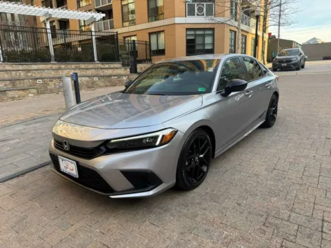 Silver 2024 HONDA CIVIC SPORT for sale in Arlington, VA
