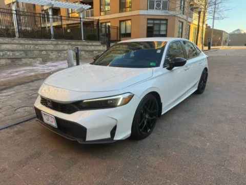 White 2025 HONDA CIVIC SPORT for sale in Arlington, VA