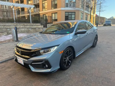 Green 2020 HONDA CIVIC SPORT for sale in Arlington, VA