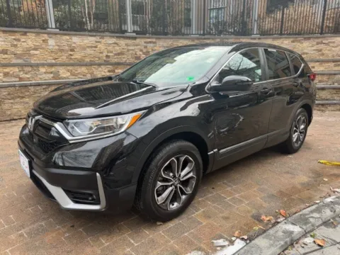 Black 2021 HONDA CR-V EX for sale in Arlington, VA