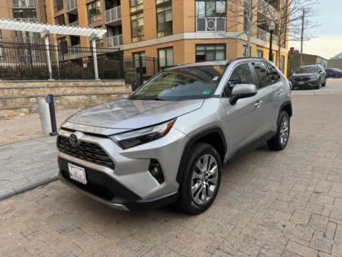 Silver 2023 TOYOTA RAV4 LIMITED for sale in Arlington, VA
