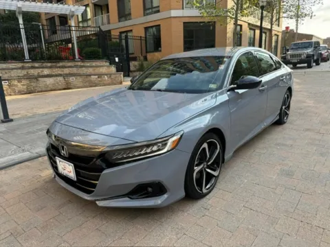 Gray 2022 HONDA ACCORD SPORT for sale in Arlington, VA